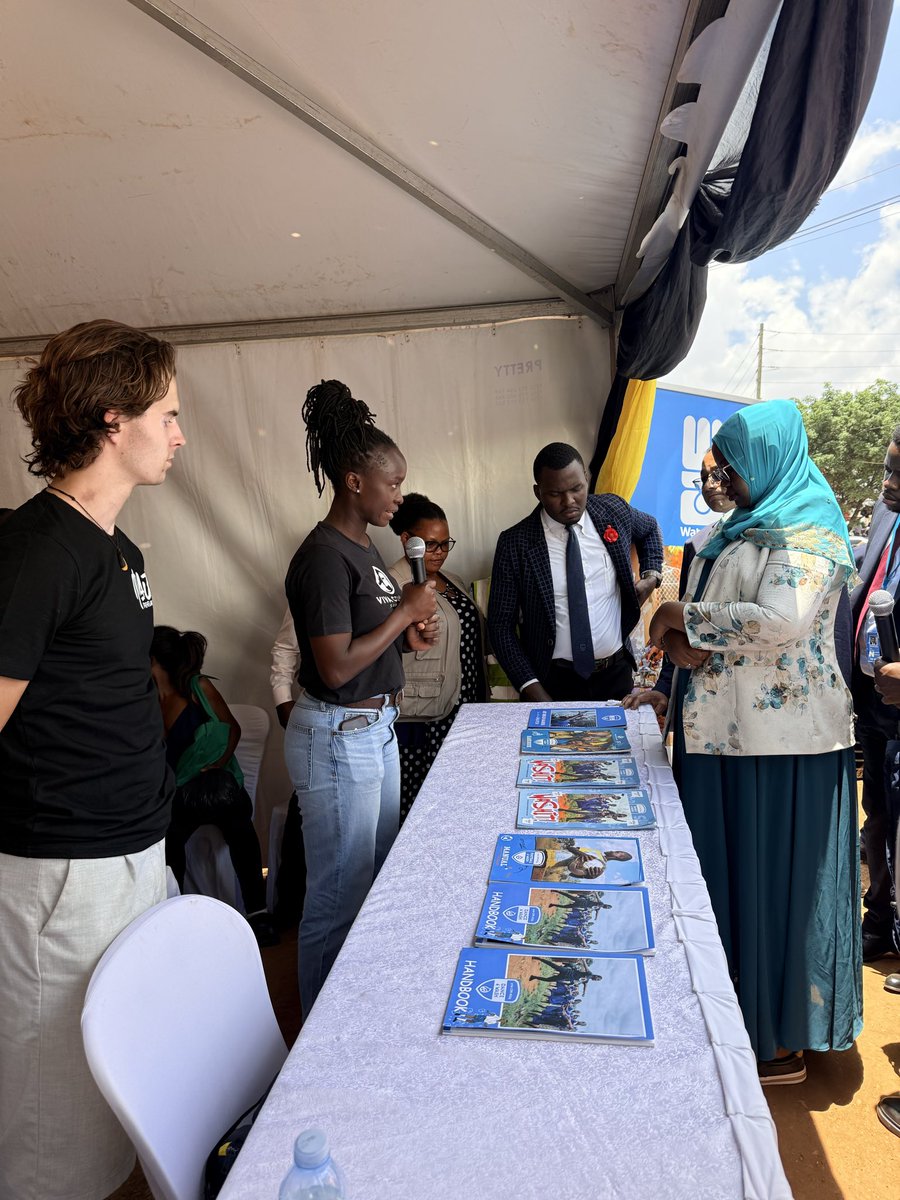 vivaconagua_UG's tweet photo. Today, we showcase our #UL4C approach at the #NationalSanitationWeek launch where we demonstrated how creative methods like #Football4WASH, #Art4WASH, and #Dance4WASH are promoting better sanitation and hygiene in schools and communities to partners
#WASH #SanitationForAll #MOH https://t.co/yM7EE7F01h