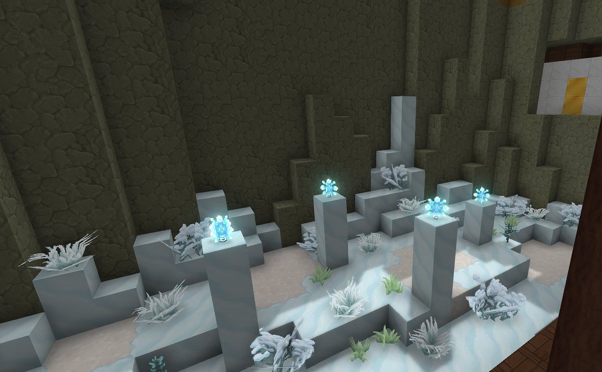 xovort_'s tweet photo. Why cant I place them in the air :C it would be so nice (not because I just crafted 500 xd) #Hytale #fixit #snow #builds #idea #plsadthistohytale https://t.co/Bx790p7y98