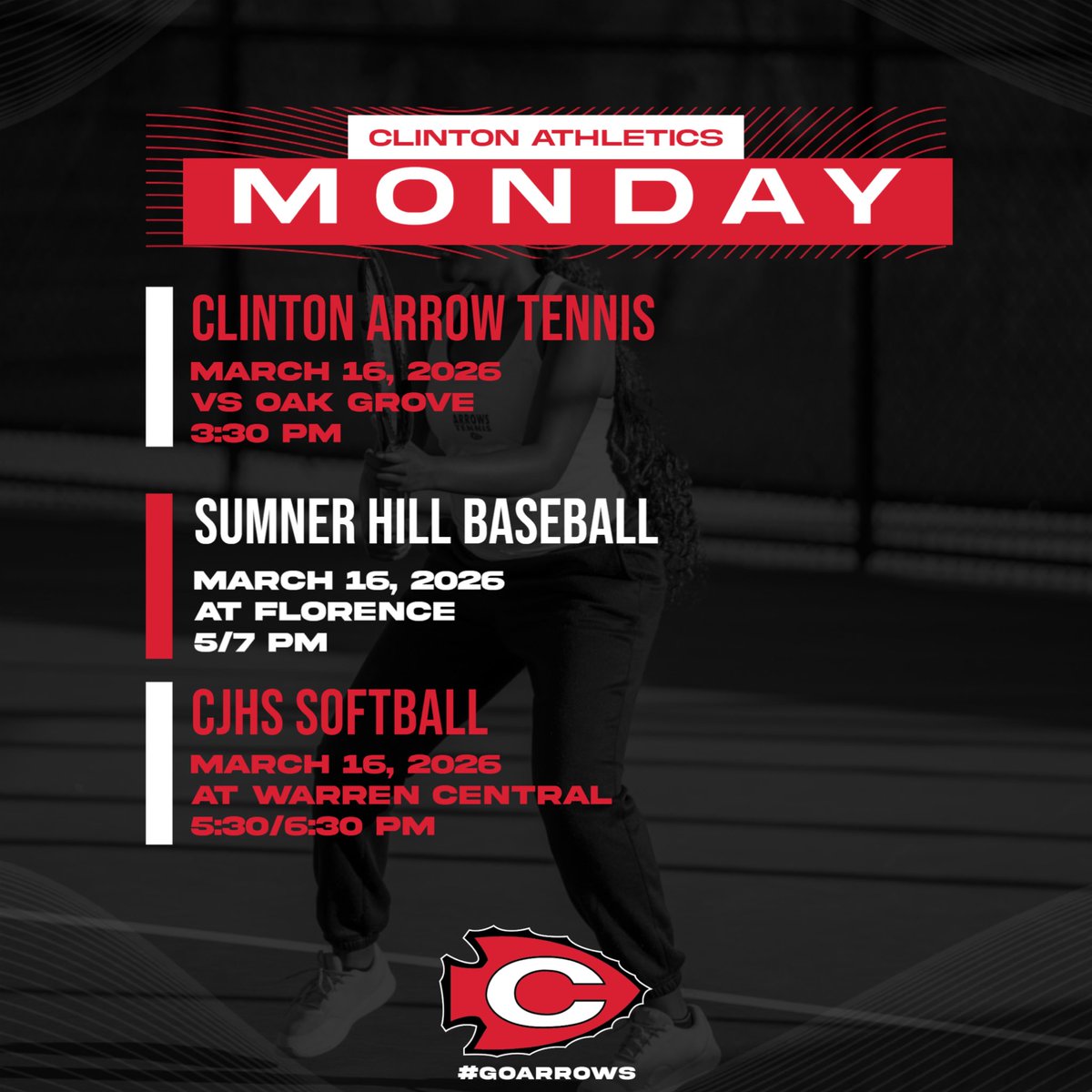 Clinton Arrow Athletics tweet media