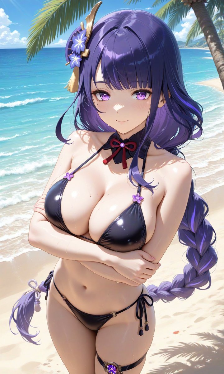 Raiden Shogun - Gacha Tournament - (Q3)
Theme: Black Bikini

#RaidenShogun