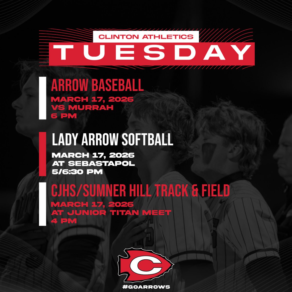 Clinton Arrow Athletics tweet media