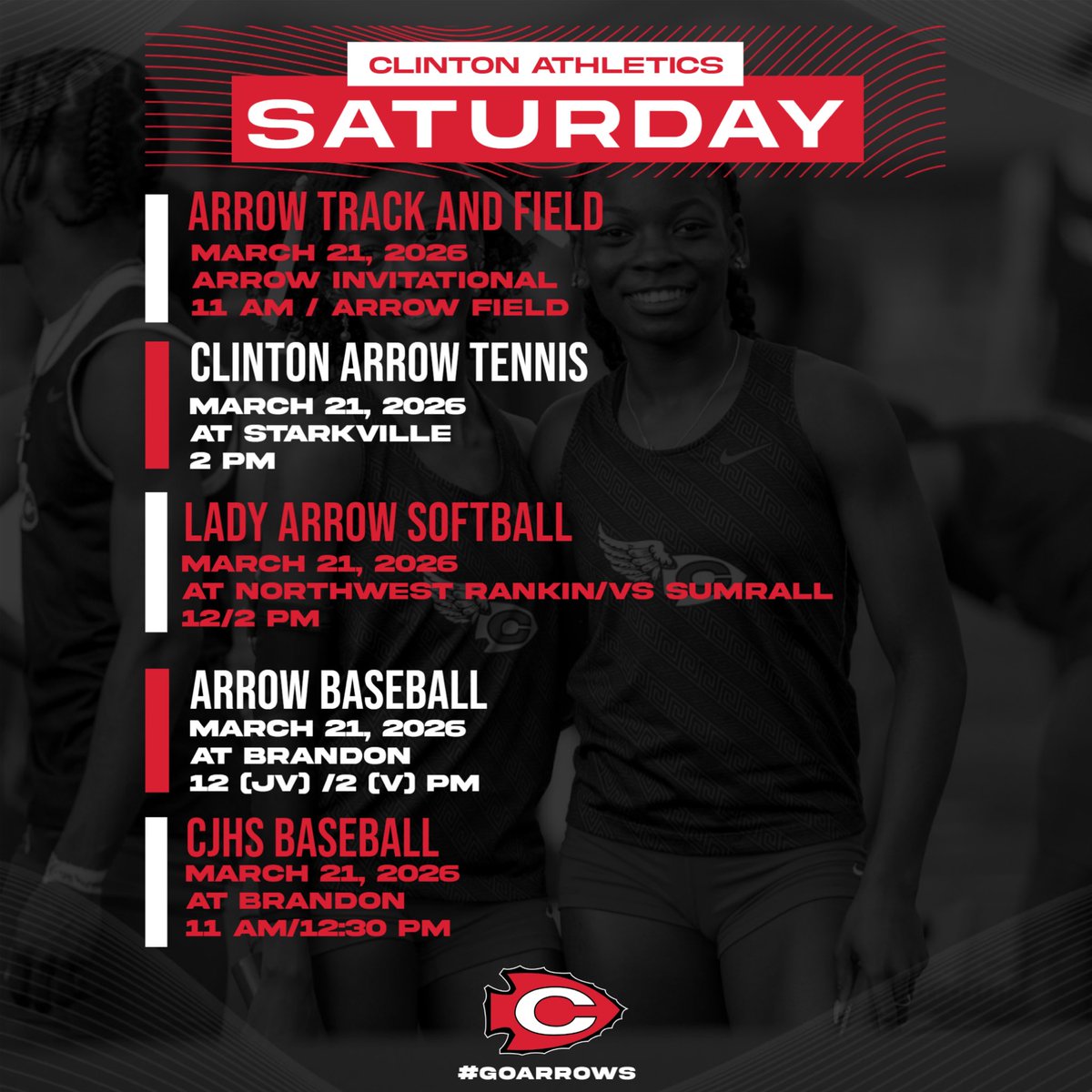 Clinton Arrow Athletics tweet media