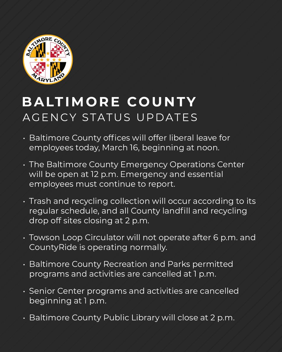 Baltimore County tweet media