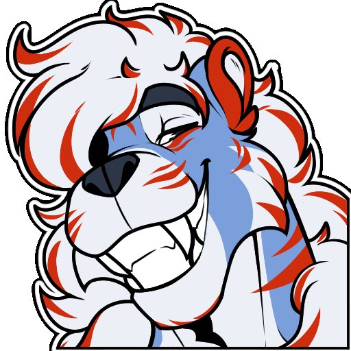 The_Blue_Liger's tweet photo. @BearlyFeline Sorry for the lack of an actual ref sheet! >.> https://t.co/01ixxJrIPF