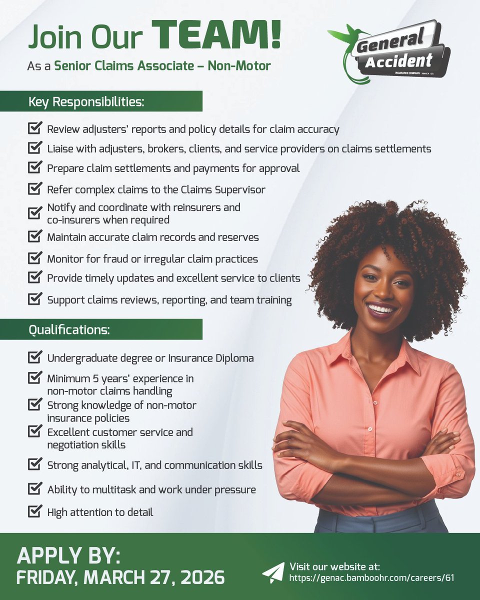 General Accident Insurance Company Jamaica Limited tweet media