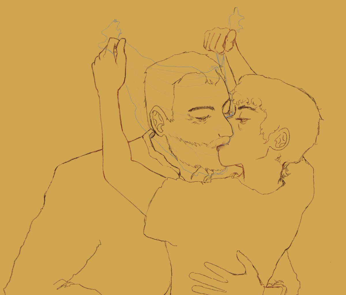 #Hucklerobby #WIP 

Pushing Daisies au got me in a chokehold