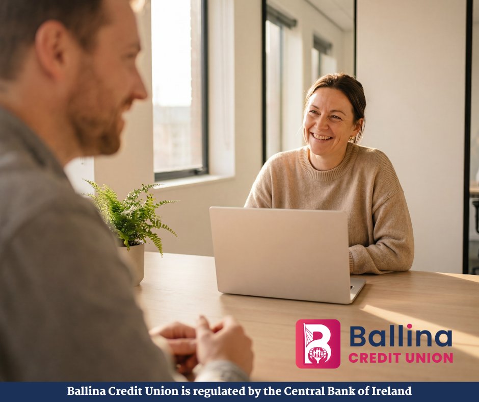 CUBallina's tweet photo. Ballina Credit Union is proud to offer onsite workplace visits to speak with staff about the benefits of credit union membership.

To learn more about how we can support your team visit https://t.co/PjrxQCKgrm https://t.co/CGVcah3Zbf