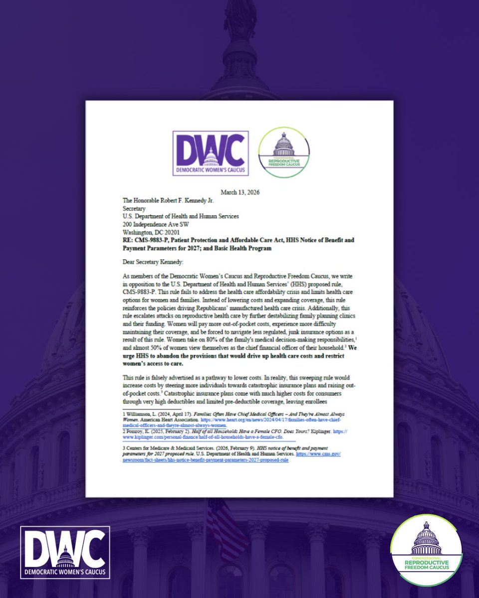 Reproductive Freedom Caucus tweet media