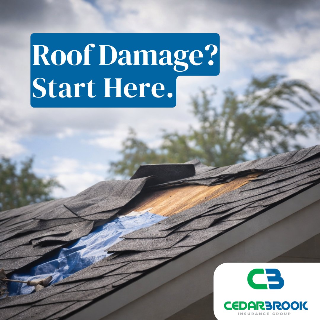 CedarBrookInsur's tweet image. Wind damage? If you spot missing shingles or a leak: take photos, prevent further damage if safe, then report the claim. 

Cedarbrook can help guide the next steps.
na2.hubs.ly/H04jVxv0

#WindDamage #HomeInsurance #CedarbrookInsurance