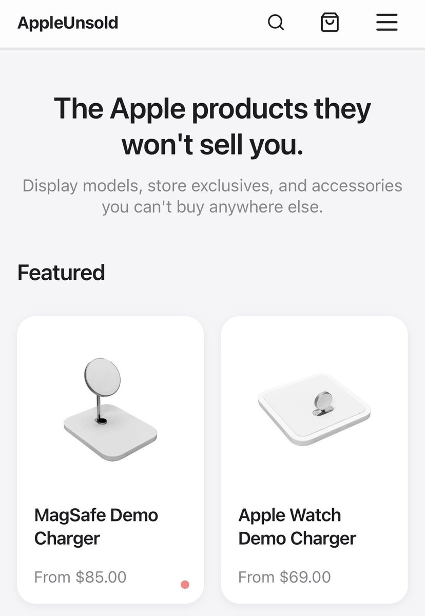 insaneworldvids's tweet photo. this website will sell you products even apple won’t, how do they do it?
https://t.co/oFWtyDcRLA https://t.co/TZta2ofLTq