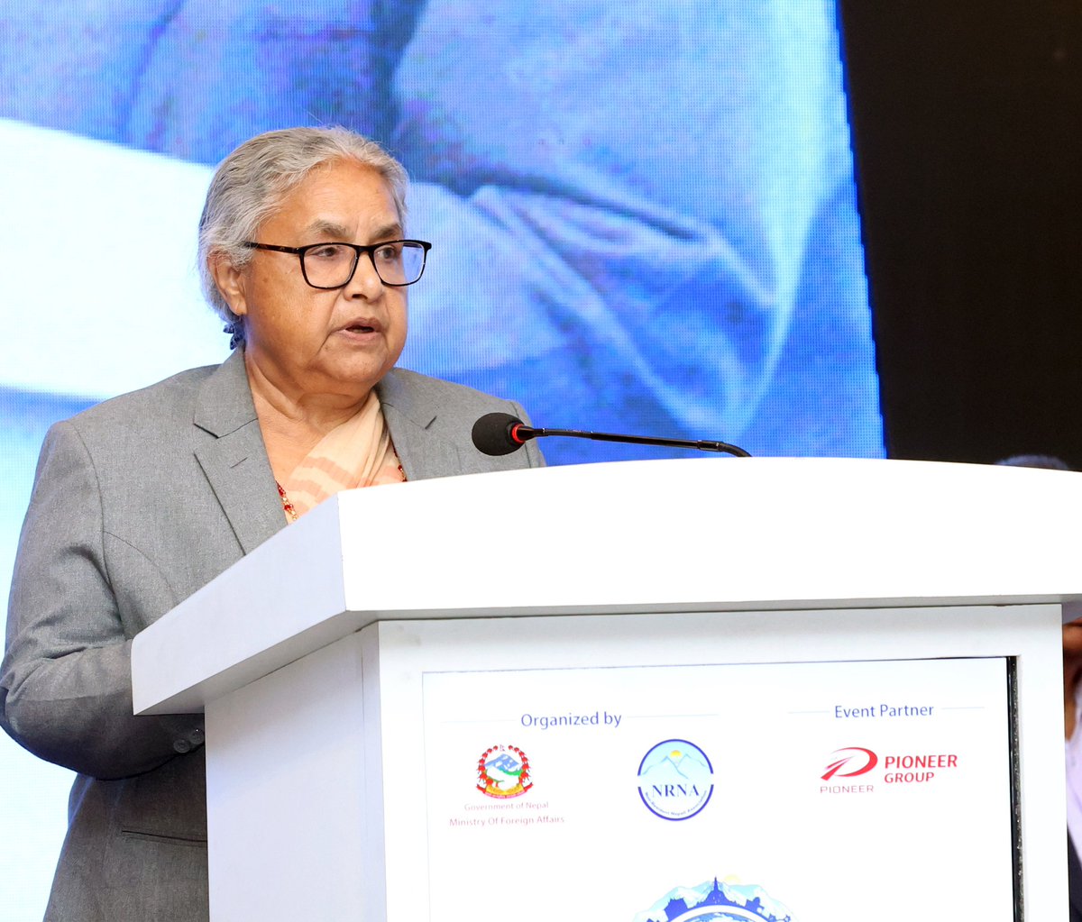 Sushila Karki tweet media