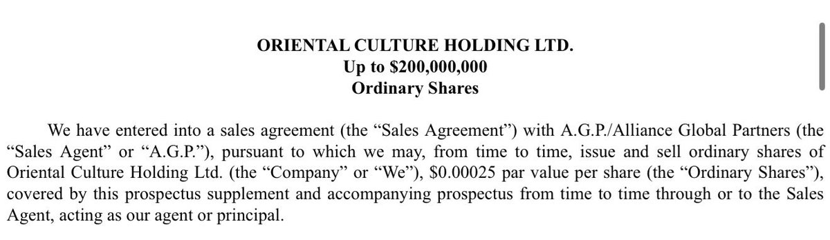 Stocktology's tweet photo. $OCG dilution⚠️‼️

$DXST $SRXH $WTI $WNW $HCWB $YXT $ACXP $TWAV $GSIT $UAMY $IBRX $NCI $VEEE $CTMX $ULY $SGN $SMX $HCWB $SOXS $CTMX $OPEN $DJT $BTC $ETH $XRP $DOGE $BTC.X $SPY $AMC $GME $SLV $ZSL $INDO $ONDS $BGL $HYMC $PLYX $CVGI $NRSX $PAVS $BIAF $CAST $BMNU $AIRS $CING $ORBS https://t.co/P06htYWU9k