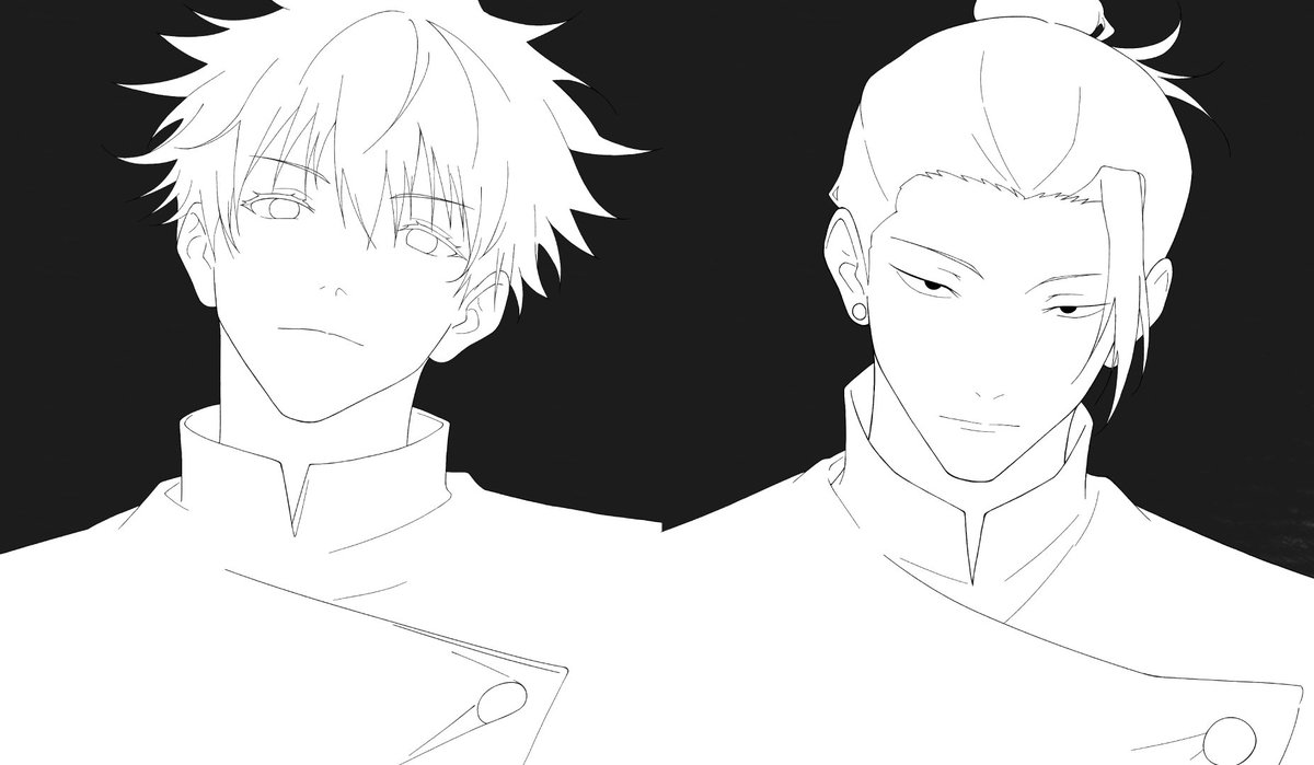 ErozinCorn's tweet photo. Gojo and geto

#wip #fanart #jjk https://t.co/U2U6O1lB39