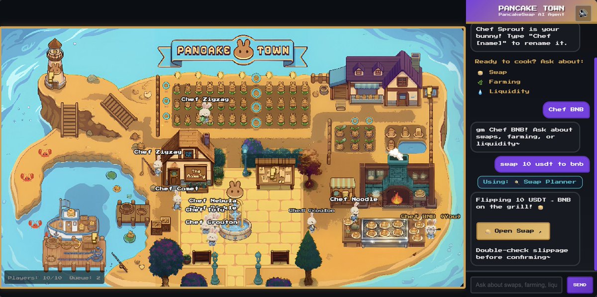 PancakeSwap tweet media