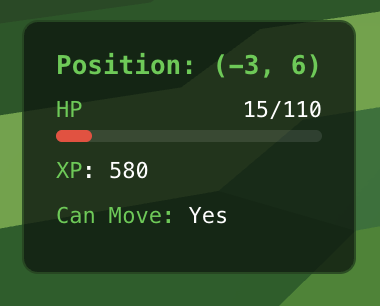 0xjinius's tweet photo. HP is capped at 110 and you die when it hits zero

Each movement to an empty tile either attracts a gift or a curse - 6 distinct outcomes on every empty-tile move (50% gift, 50% curse) https://t.co/rX03Jb8JhQ