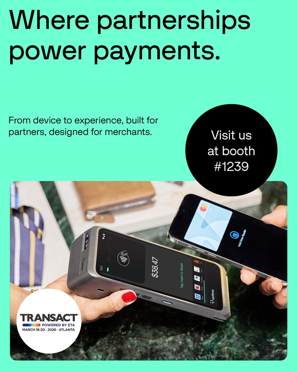 Verifone tweet media