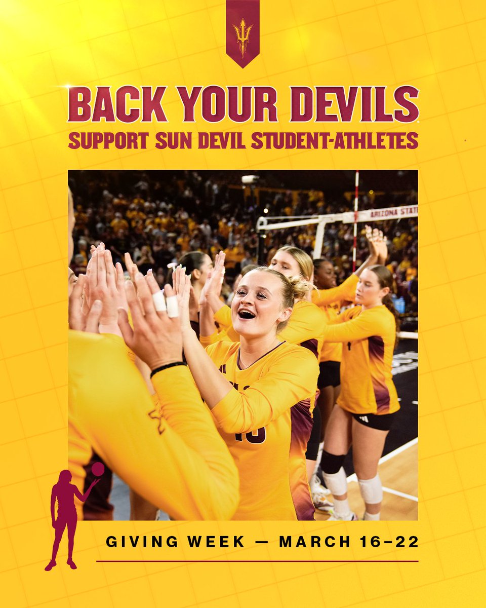 Sun Devil Volleyball tweet media