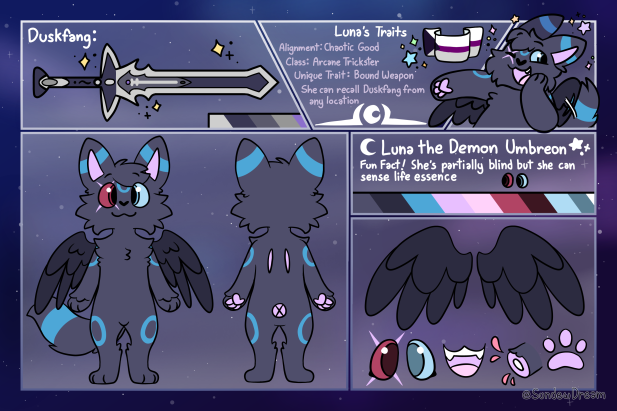 LunaBree96's tweet photo. @SunshineFlareon behold da demon bre https://t.co/P1CrKc4ahd
