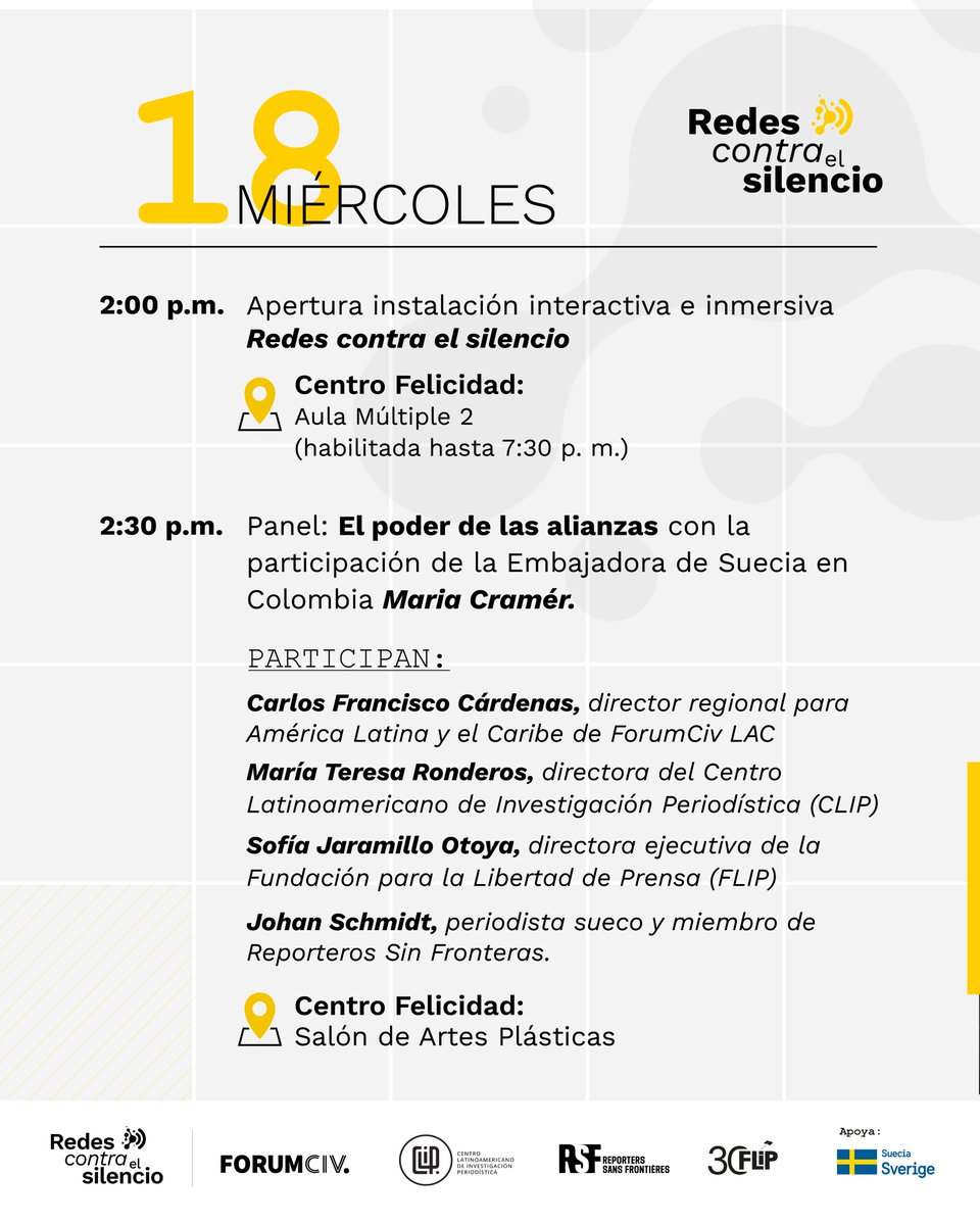 Fundación para la Libertad de Prensa (FLIP) tweet media