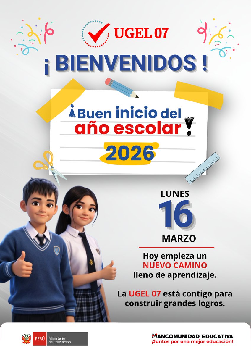 Hoy regresamos a las aulas para comenzar un nuevo año de aprendizajes.
Nuevos retos, nuevas ideas y muchas oportunidades para crecer juntos. ¡Bienvenidos al BIAE 2026!  #educacion #biae2026 #aprendizaje
