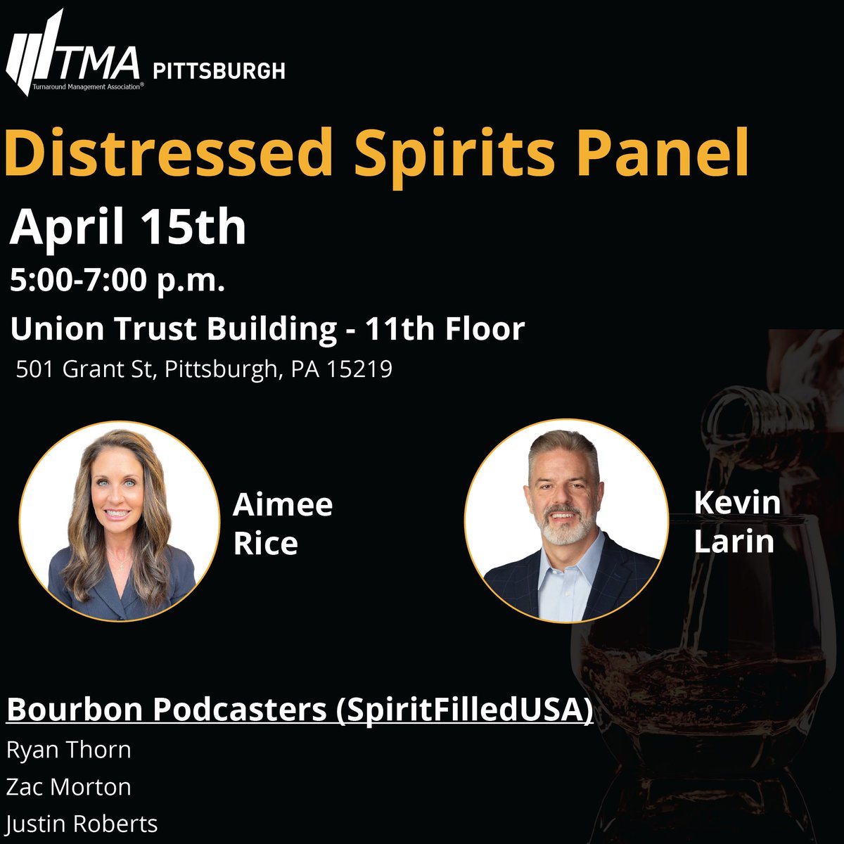 TMAPittsburgh's tweet photo. The landscape of the spirits industry is undergoing significant change. Once defined by rapid growth and strong profitability, the sector is now facing new headwinds. Register to join us April 15 to learn more: https://t.co/DHilm64phy https://t.co/wpWb4bUiEW