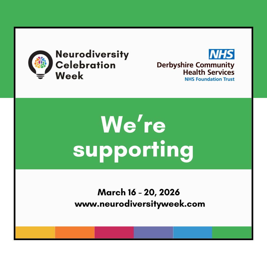 Derbyshire Community Health Services NHS FT tweet media