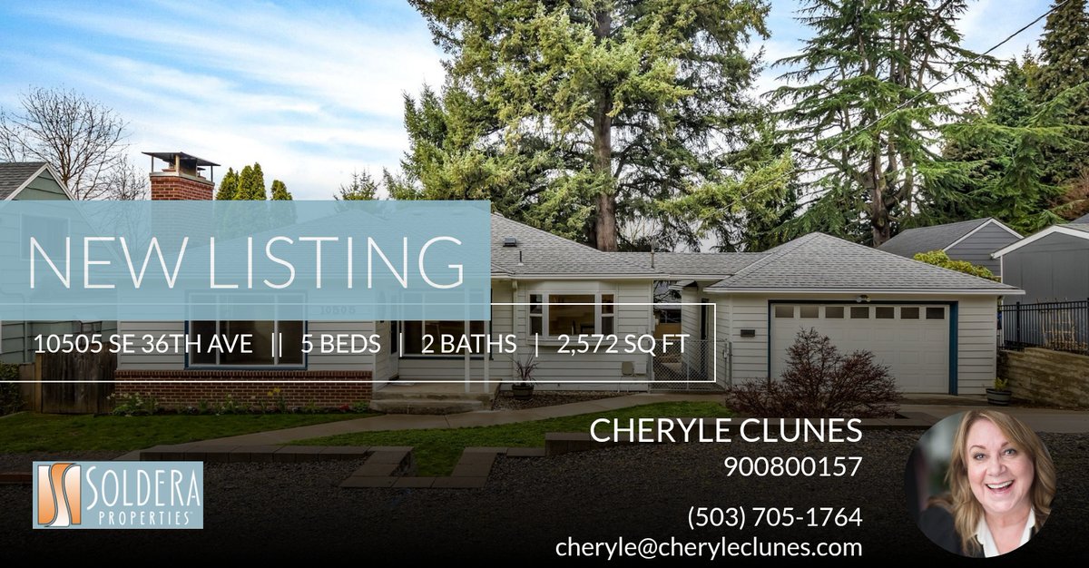 CheryleClunes's tweet photo. Take a look at this new listing in Milwaukie! Click below for more information and tag anyone who might be interested!

Helping YOU Make YOUR Real Estate Dreams A Reality! https://t.co/MEWBKETVCT https://t.co/kswy8UrcDB
