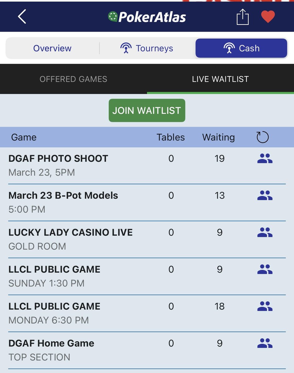 🚨1 WEEK AWAY🚨
<a href="/LarryFlyntsLL/">Larry Flynt's Lucky Lady Casino</a> 

👇Monday, March 23👇

Join the PHOTO SHOOT &amp; play some POKER‼️

GAME TIME: 5 PM⏰
✅$2-3 &amp; $5 DBPLOBP💣

🍔FREE FOOD🍔
🍺FREE BUCKETS🍺
📸LOTS OF FUN📸

Sign up NOW on Poker Atlas!🙏