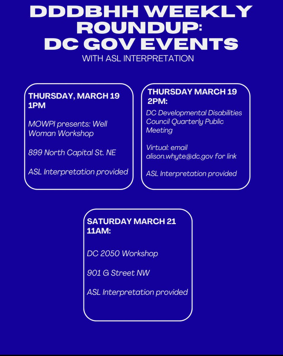 Division of Deaf, DeafBlind, Hard of Hearing tweet media