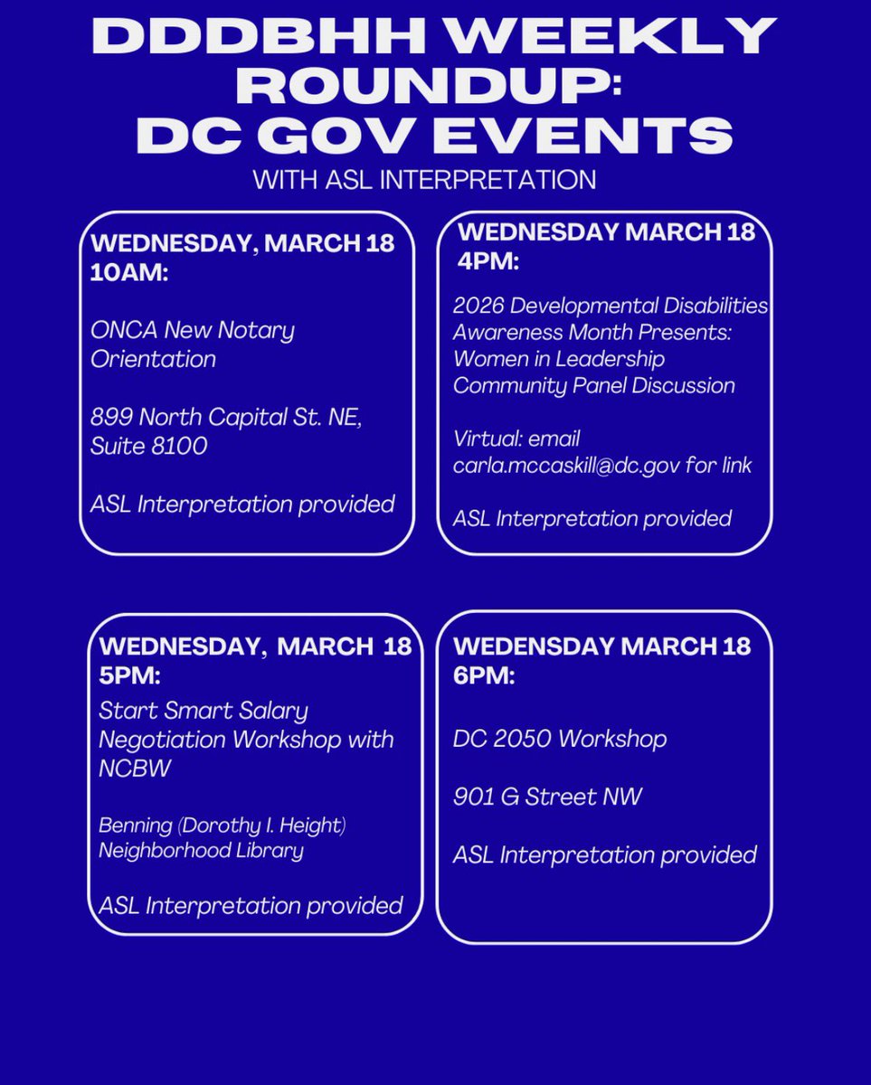 Division of Deaf, DeafBlind, Hard of Hearing tweet media