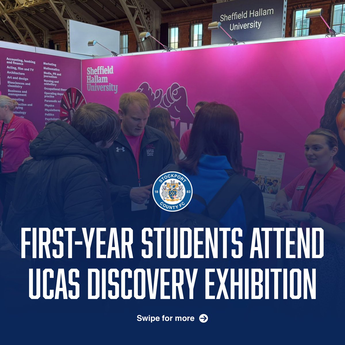 Stockport County Football Education tweet media