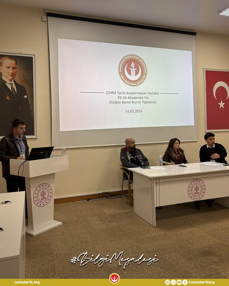 comutarihorg's tweet photo. 2025-2026 Akademik Yılı 1'inci Olağan Genel Kurul Toplantısı Gerçekleştirildi! https://t.co/TpB256MWPv