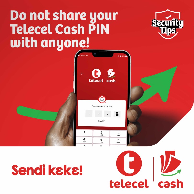 Shortcode For Telecel Cash Your Telecel pin shouldn’t be shared with anyone else! Keep it safe to ...