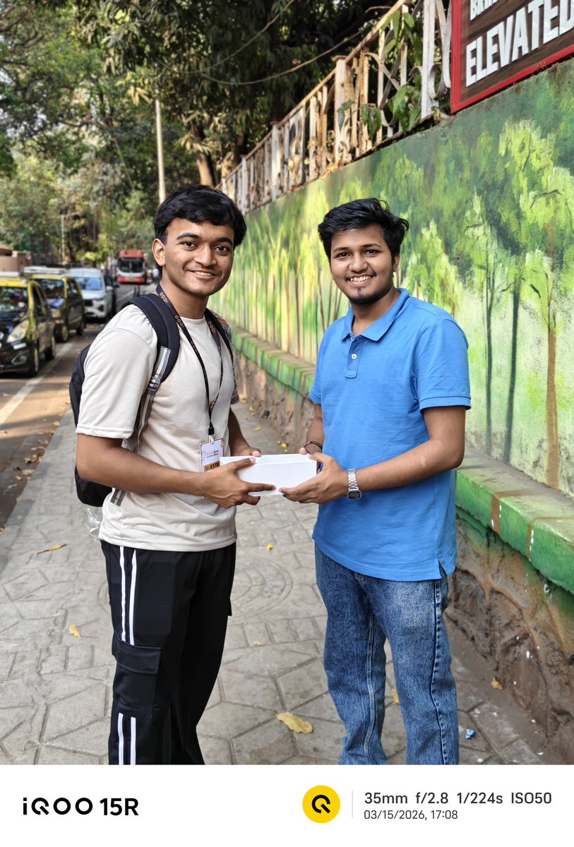 singh_kish42510's tweet photo. Just wrapped up an amazing community meetup at Malabar Hill Walkway 🌅
Great conversations, beautiful sea views, and lots of photography moments with the community.
Looking forward to more such events! 📸✨
#Mumbai
#CommunityMeetup 
@IqooInd https://t.co/eFcAbF0UgA