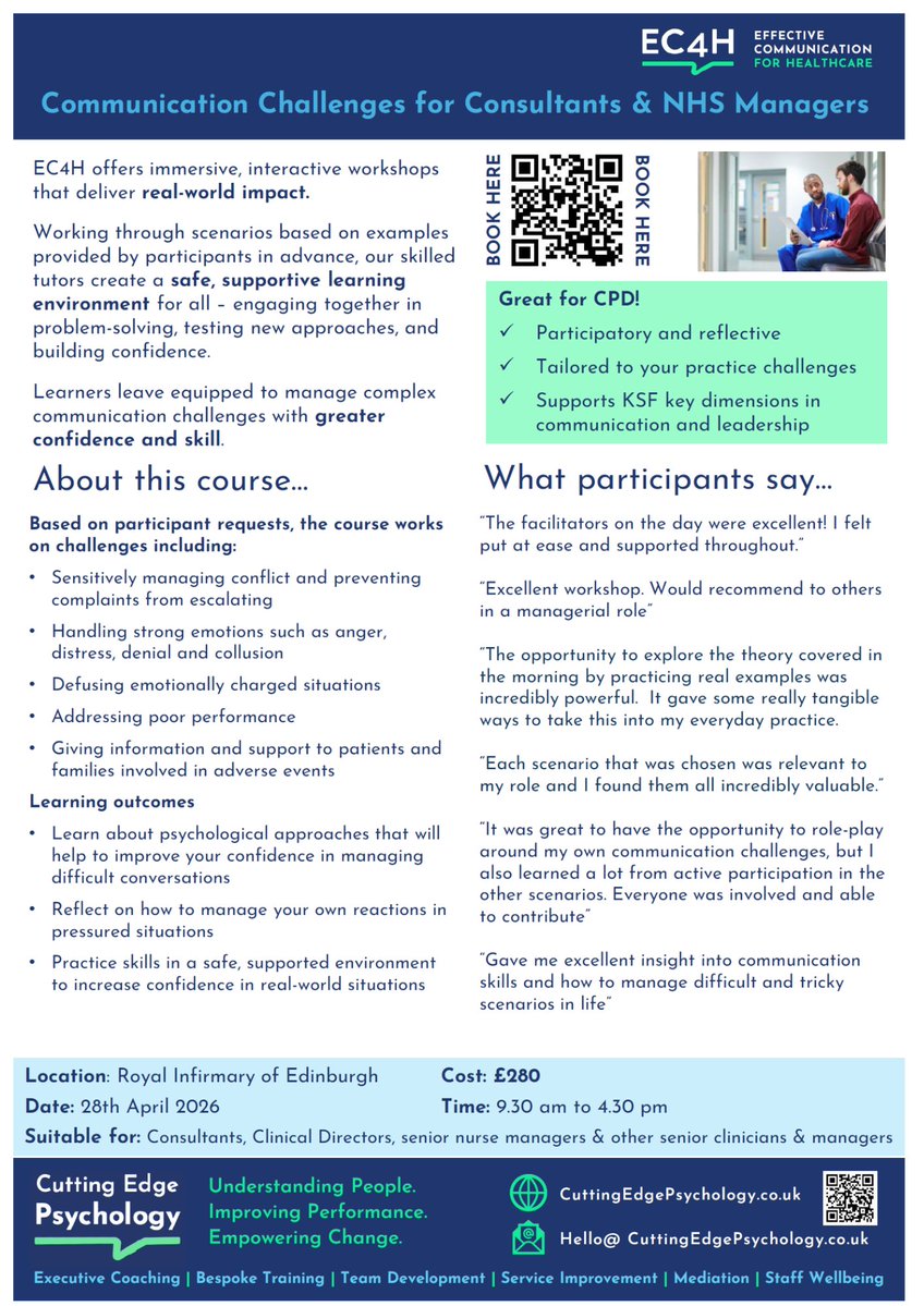 EC4H - Effective Communication for Healthcare tweet media