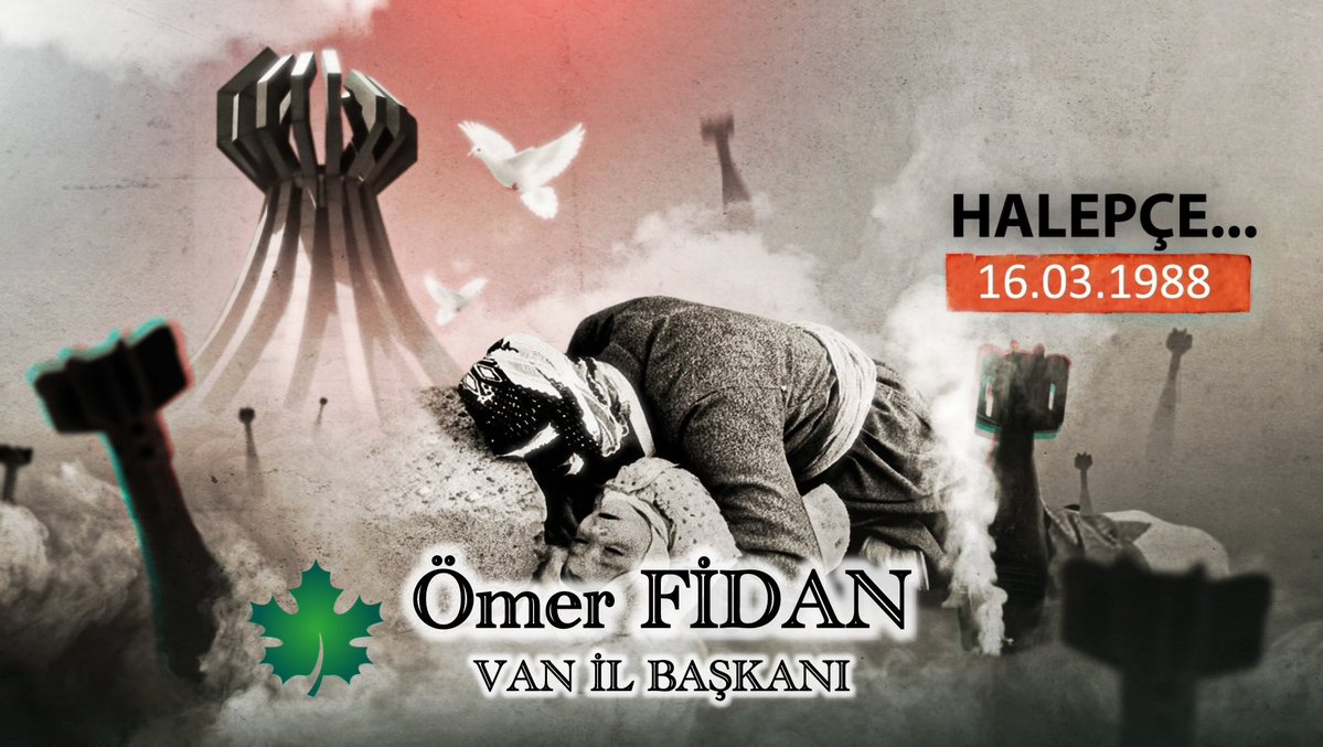 Elma kokusuna koşan çocukların bir daha evlerine dönemedikleri gün, İnsanlık tarihine düşen kara bir leke, Ve dinmeyen bir sızıdır Halepçe. 16 Mart 1988 #HalepçeKatliamı

"Dayê bêhna sêva tê"

Em #Halepçe ji bîr nakin!