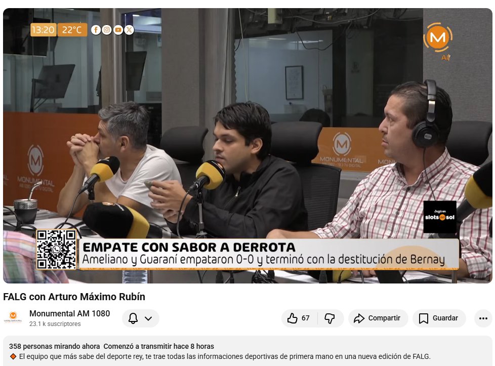 Streaming Paraguay tweet media