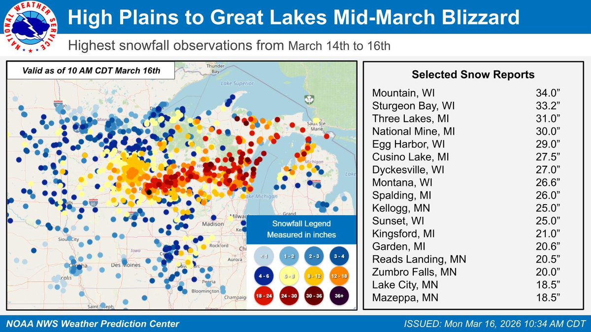 NWS Weather Prediction Center tweet media