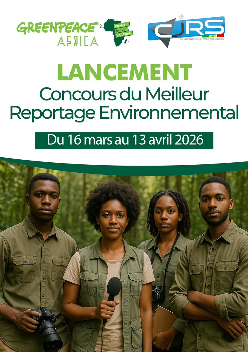 Convention des Jeunes Reporters du Sénegal tweet media