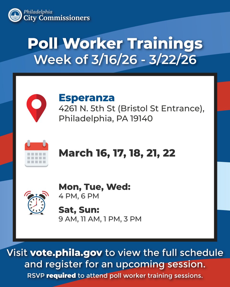 Philadelphia City Commissioners tweet media