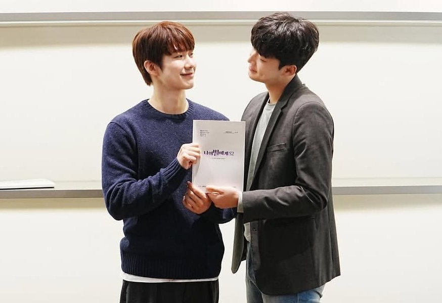 oselujaeten's tweet photo. 1. Son Woohyeon - Kim Kangmin, reunited ✅️ (A Tale of Nine Tailed, To My Star S1 &amp; S2, The Golden Spoon) 

2. Shin Jeongyu - Woo Jihan, reunited ✅️ (A Breeze of Love, Always Meet Again) 

3. Jo Hyukjun - Kang Eunbin, reunite 🔜 (Blueming and ??) 

🤞🏻🤞🏻🤞🏻 https://t.co/y7IzBCLIBy