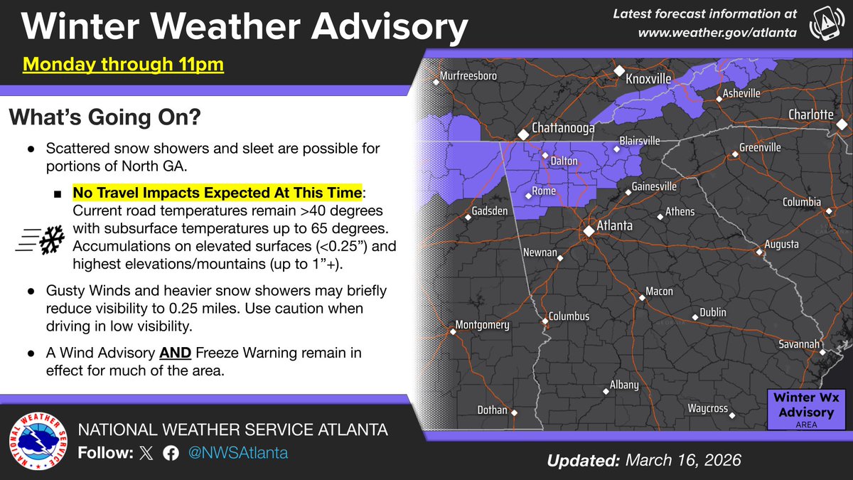 NWS Atlanta tweet media