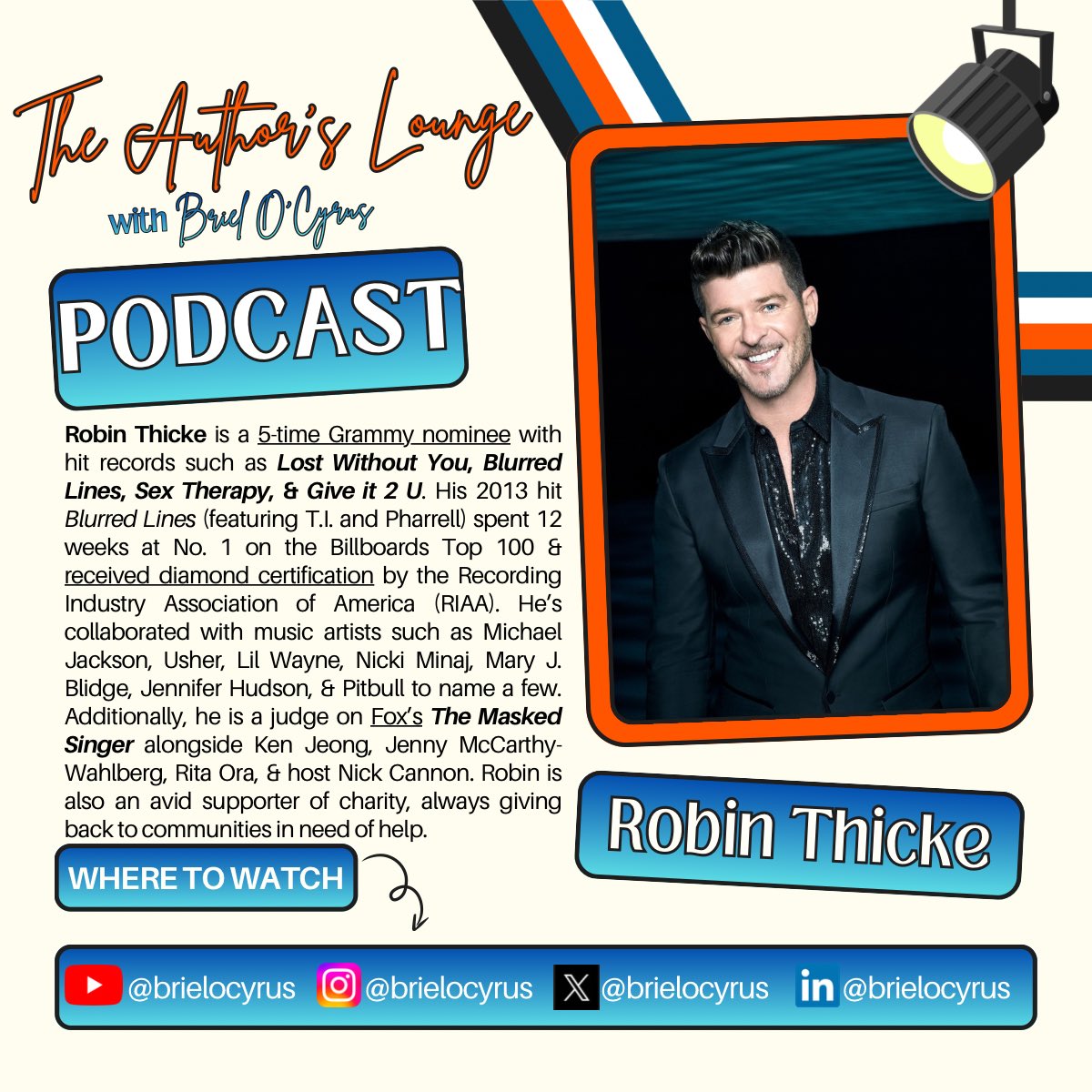 O’Cyrus | Host of ‘The Author’s Lounge’ tweet media