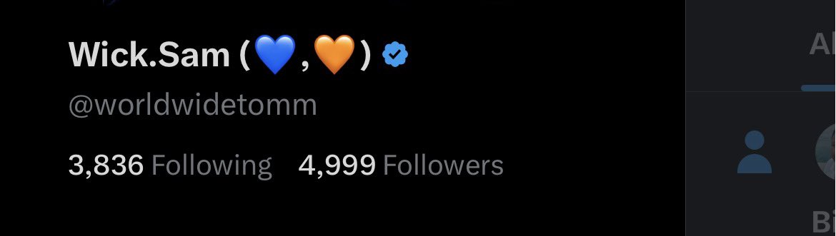 Wick.Sam (💙,🧡) tweet media