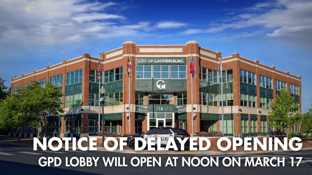 City of Gaithersburg tweet media