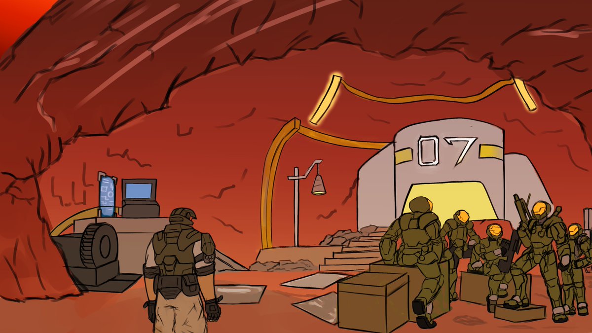 Luxno_Art's tweet image. What do you guys think happened to gamma Company? Like head cannon.I personally had the idea of they split the Company. Had a division of them go on a similar operation to there predacessors . Multiple last dicth strikes to cripple the outer rim covenant forces.
#Halo #halo2