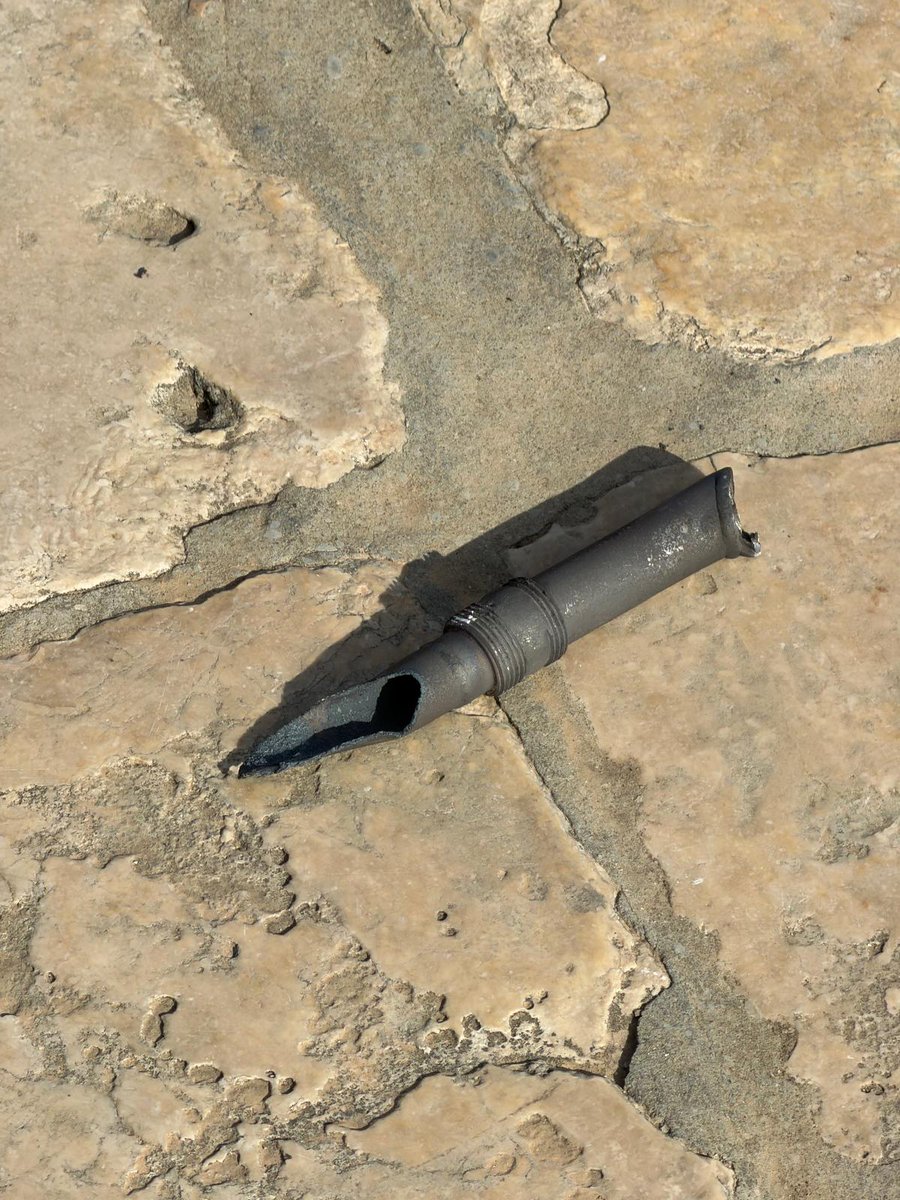 JoeTruzman's tweet photo. During the latest Iranian missile barrage on Jerusalem, Israeli police said interception debris and missile fragments fell at several sites in the Old City, including the Temple Mount plaza, the Church of the Holy Sepulchre compound, and the area near the Jewish Quarter, as well as other locations in central and eastern Jerusalem. 

Police, bomb disposal units, and Border Police secured the scenes and worked to remove any remaining danger. The statement said the incident underscored that the enemy does not distinguish between religions or holy sites, and defended the decision to close sacred places to worshippers and visitors as a life-saving measure.