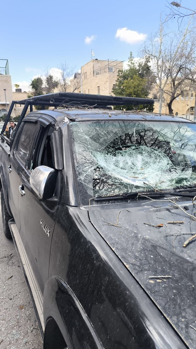 JoeTruzman's tweet photo. During the latest Iranian missile barrage on Jerusalem, Israeli police said interception debris and missile fragments fell at several sites in the Old City, including the Temple Mount plaza, the Church of the Holy Sepulchre compound, and the area near the Jewish Quarter, as well as other locations in central and eastern Jerusalem. 

Police, bomb disposal units, and Border Police secured the scenes and worked to remove any remaining danger. The statement said the incident underscored that the enemy does not distinguish between religions or holy sites, and defended the decision to close sacred places to worshippers and visitors as a life-saving measure.