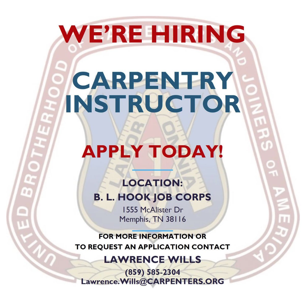 Southern Regional Council of Carpenters tweet media