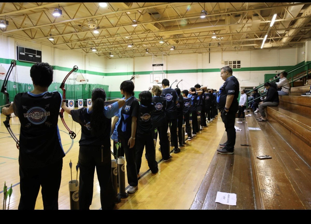 prosperarchery's tweet photo. Wishing the Rock Hill team the best of luck as they compete in the 2026 NASP State Tournament this Friday! https://t.co/ouV9U7dAjH
